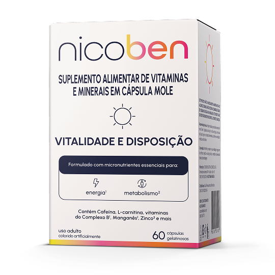 Nicoben Vitalidade e Disposição