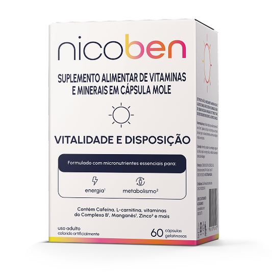 Nicoben Vitalidade e Disposição