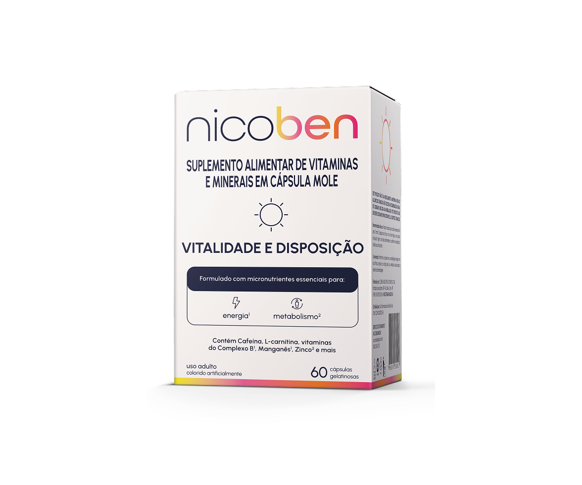 Nicoben Vitalidade e Disposição